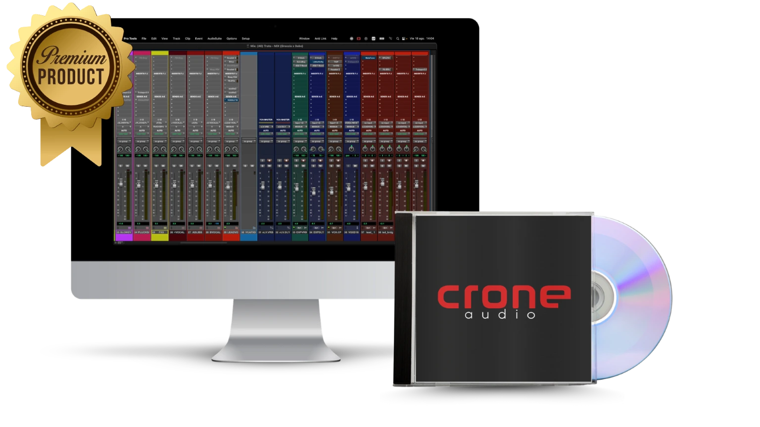 Servicios de Mezcla y Mastering Premium de Crone Audio.
