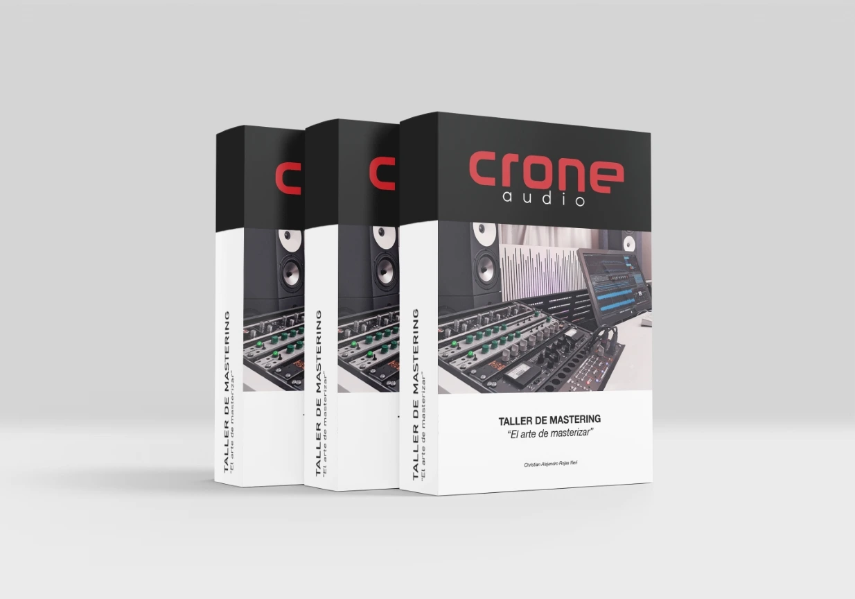 Taller individual de Mastering de Crone Audio. En el que aprederás Mastering.